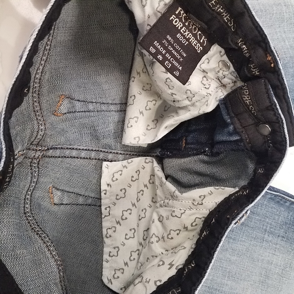 Be Rock by Express Women Bootcut Blue Jeans Size 0S - Picture 5 of 12